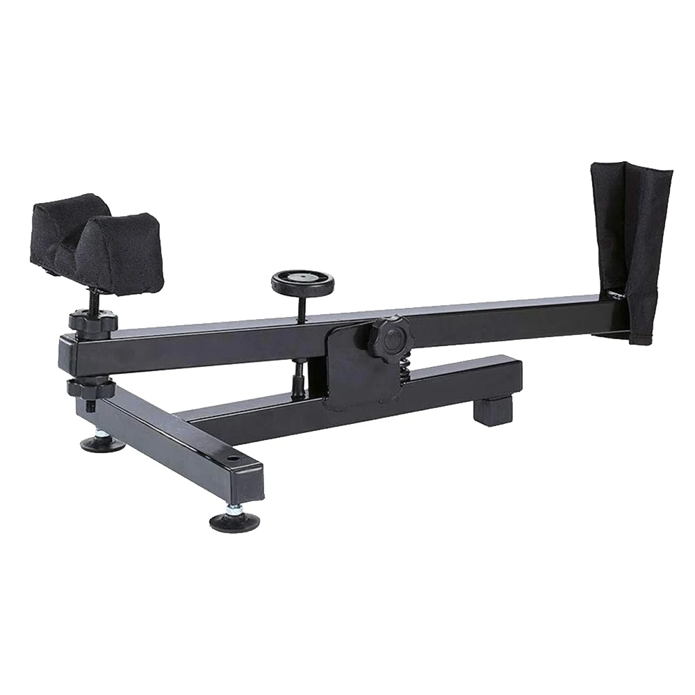 Dark green black shooting  bench rest Gum vise/ Steel Shooting Rest