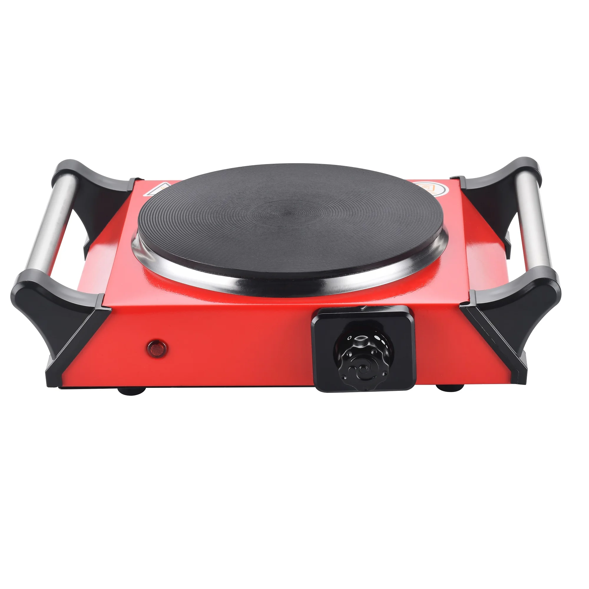 Tianma factory promoted single solid hot plate 1500W  with portable handle various color for option