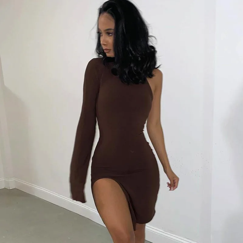 
hot sell Fashion Custom Women ladies Single sleeve Elegant Summer Casual Dresses 