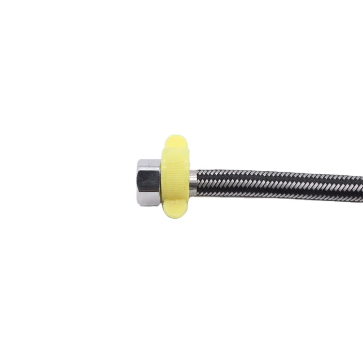 Factory 304SS Double Head Drain Kitchen Hose Pipe for Bathroom Faucet Flexible Braided Water Pipe