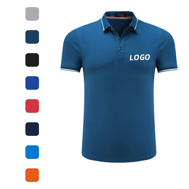 Wholesale OEM Hot Sale Men Sweat Shirt Cotton summer embroidered Workout Short Sleeve Casual Sublimation polo t-shirt for man