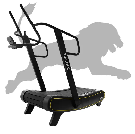 good price non-motorized unpowered curved Manual Eco-friendly commercial running machine air runner easy up treadmill