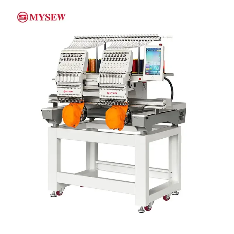 MFGS 1502  Automatic industrial 15 needles 2 heads multifunctional sewing and embroidery machine