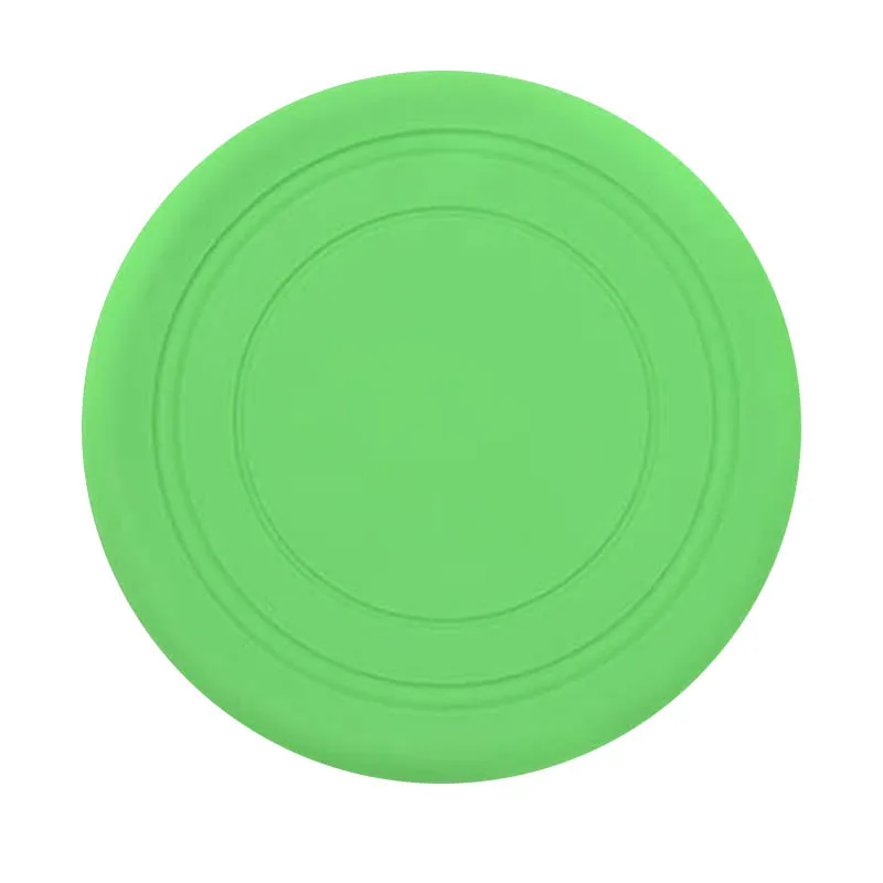  Pet dog toy silicone flying plate