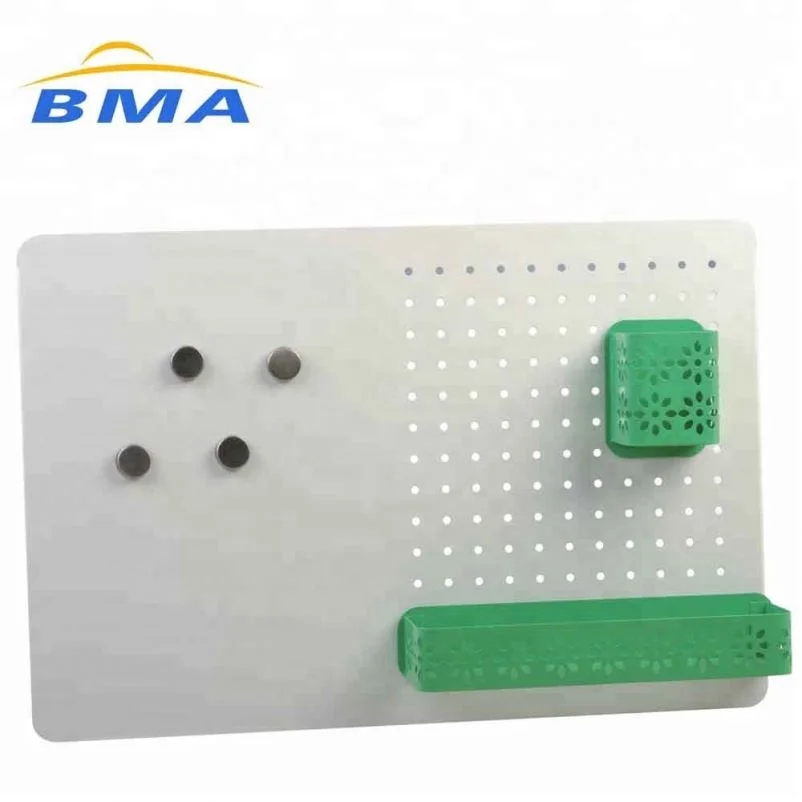 
Simple Design Stainless Steel Metal Office Memo Board Notice Board With Cork 