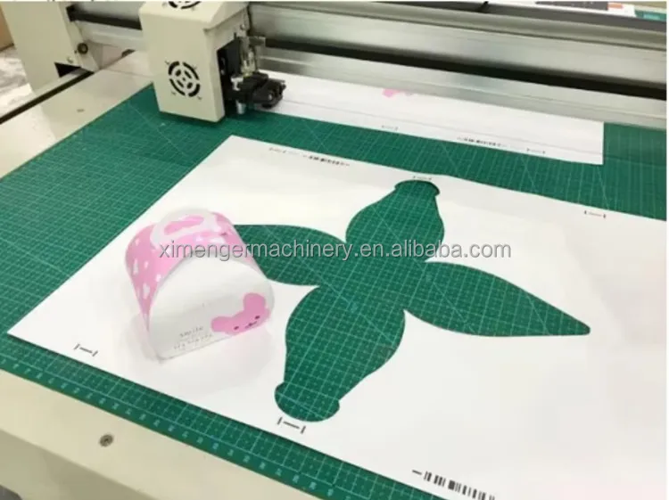 Touch Screen Cardboard Flatbed Plotter Label Sticker Cutting Plotter Machine Price