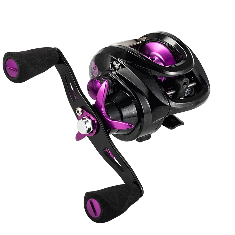 ECOODA EBS 10 6KG Drag Power Freshwater and Saltwater Bait Casting Fishing Reel 6.2:1 Fishing Wheel