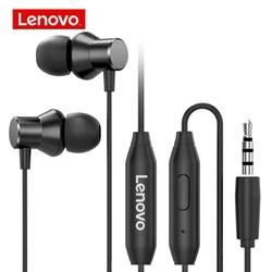 Проводные наушники для Lenovo HF130 басовый звук спортивные наушники-вкладыши с микрофоном iPhone Samsung MP3