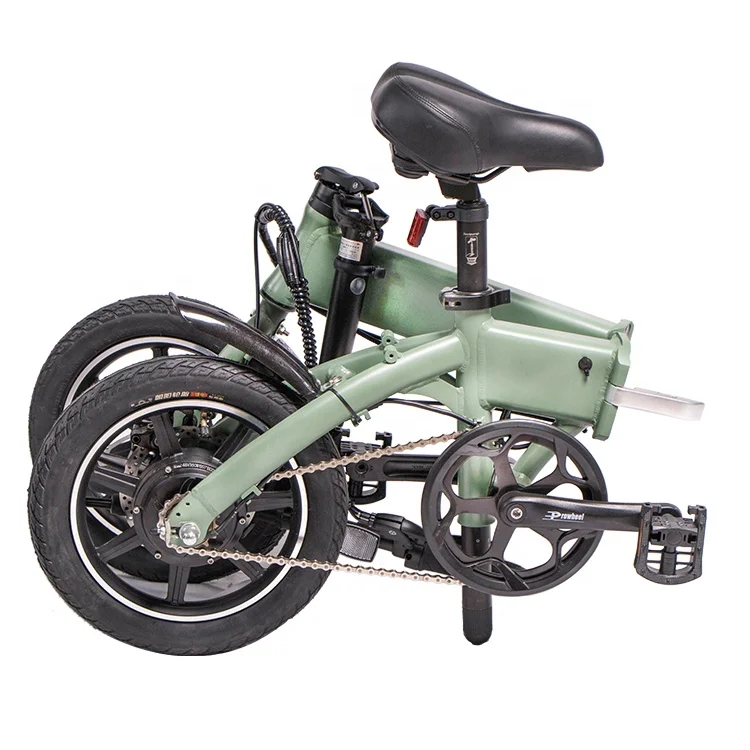 Foldable single person pollution-free green travel electric bike