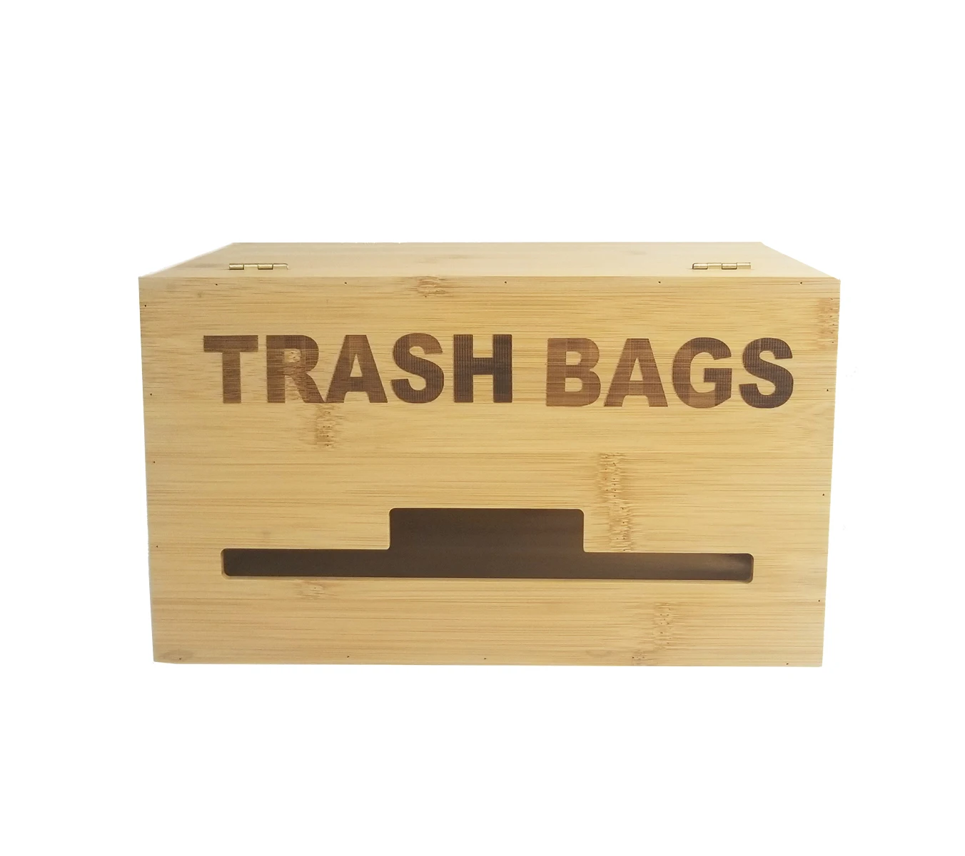 large wall mount grocery plastic bag roll holder bamboo trash bag dispenser holder