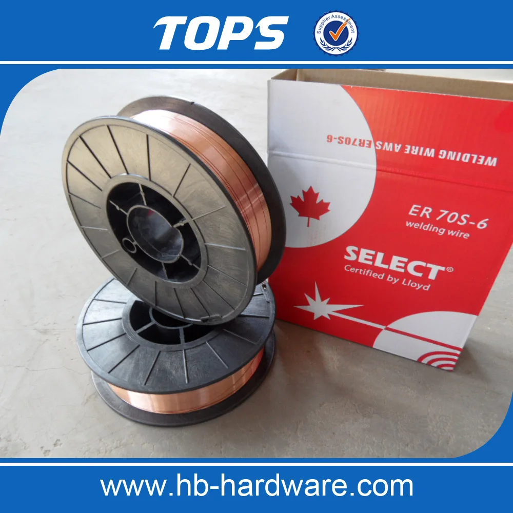 Golden Supplier Mig CO2 er70s-6 rods Copper Coated  Welding Wire