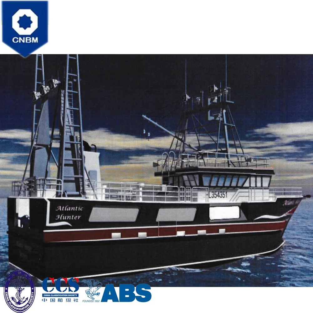83 ft China Shipyard Fiberglass or Steel Hull Material Commercial Tuna Vessel Longline Fishing Boats for Sale with Prices