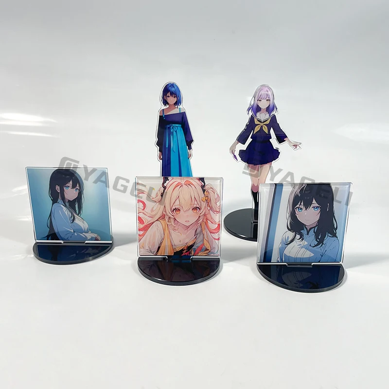 Wholesale Custom Clear Acrylic Stand Figure Standee Character Decorations Acrylic Anime Figure