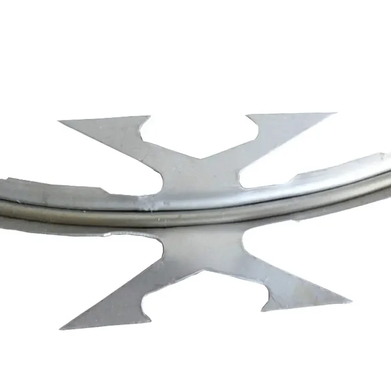 450 мм диаметр катушки Concertina колючая проволока из оцинкованной стальной