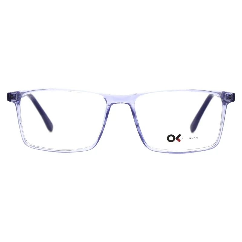 
Hot Sale Fashion Rectangle Men Injection Acetate Glasses Eyeglasses 