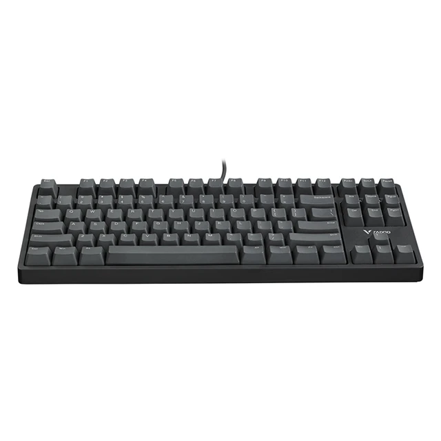 Механическая клавиатура V860 (Rapoo), игровая компьютерная клавиатура с 87 клавишами, с рисунком вишни, зеленого, черного, чайного, красного цветов