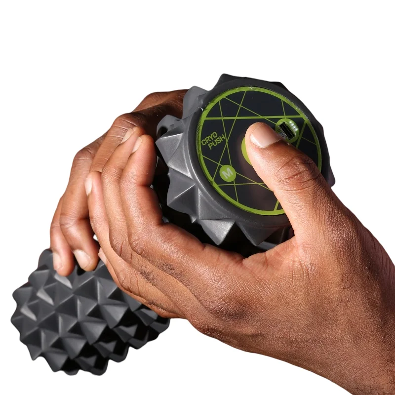 CRYOPUSH Muscle Pain Relief Sports Recovery Fashionable Electric Massage Therapy Vibrating Foam Roller