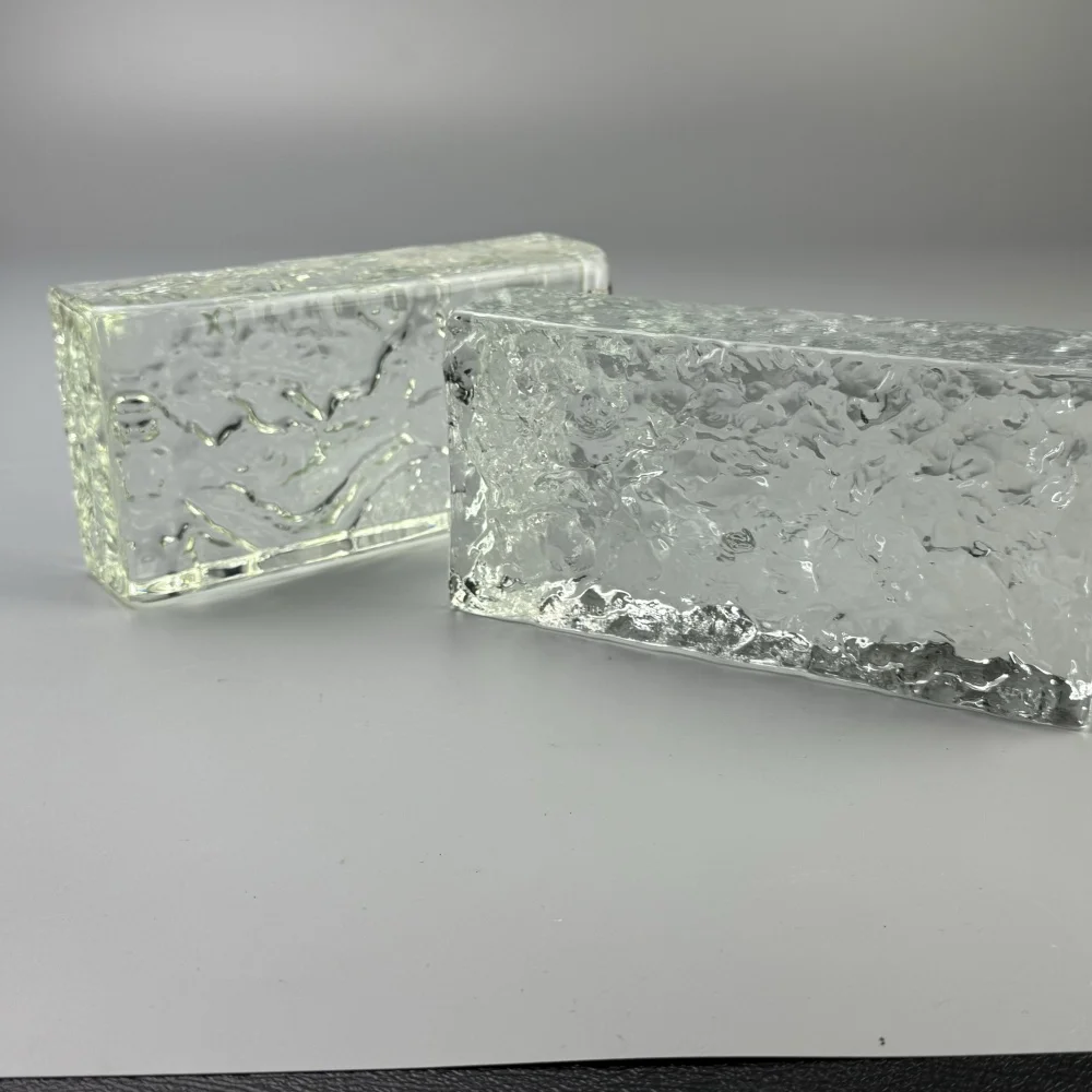 Матовый стеклянный блок 20x10x5 см
