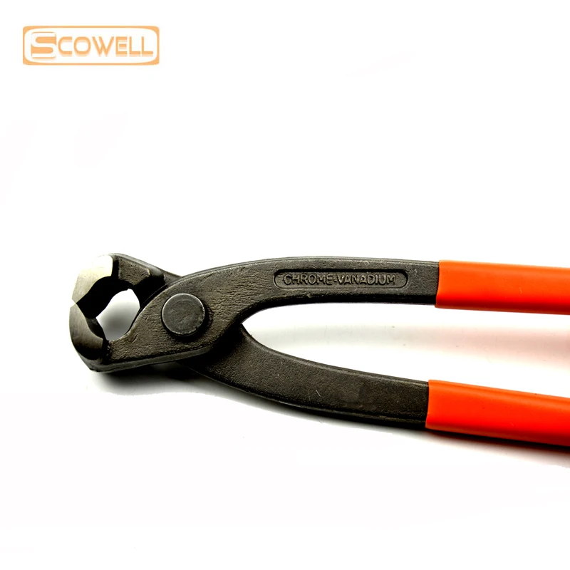 CR-V Steel Tower Pincer Pliers Construction Riveter Cutter Wire Stripper Nipper 8in/9in/10in/11in/12in Concrete Tweezers Clamp