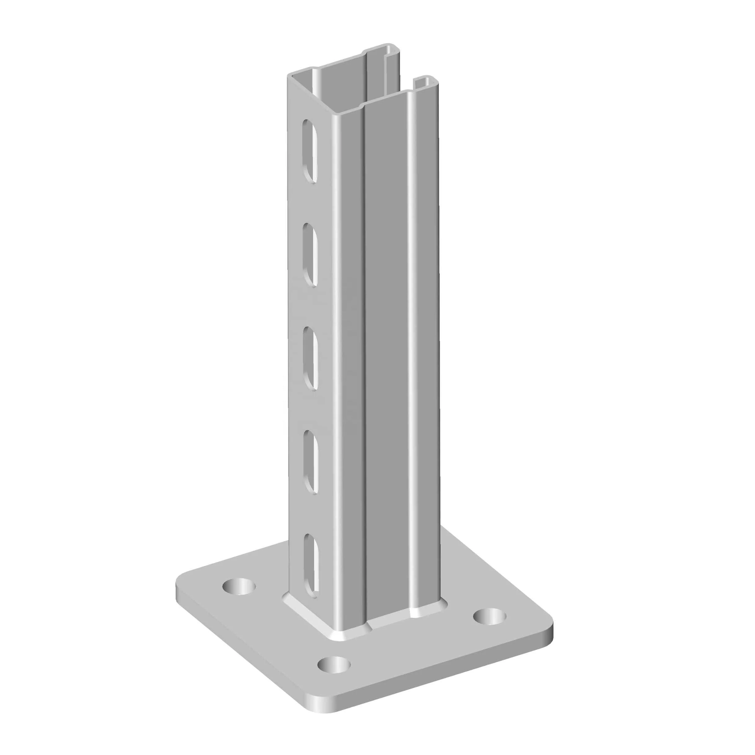 Оцинкованная стальная система крепления солнечных панелей наземные солнечные системы