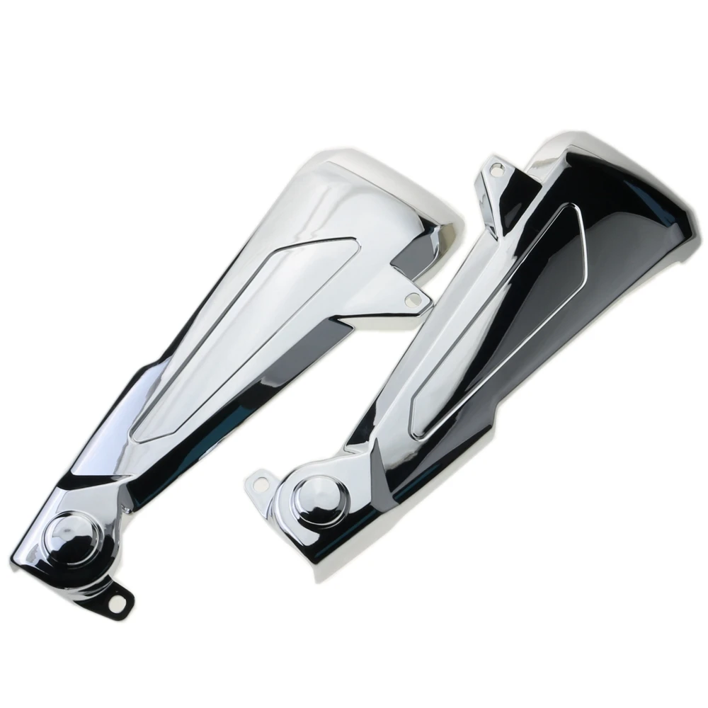 Motorcycle Front Shock-AbsoRbing Decorative Cover For Honda Gold Wing GL1800 2018-2022 F6B ABS Plastic Chrome