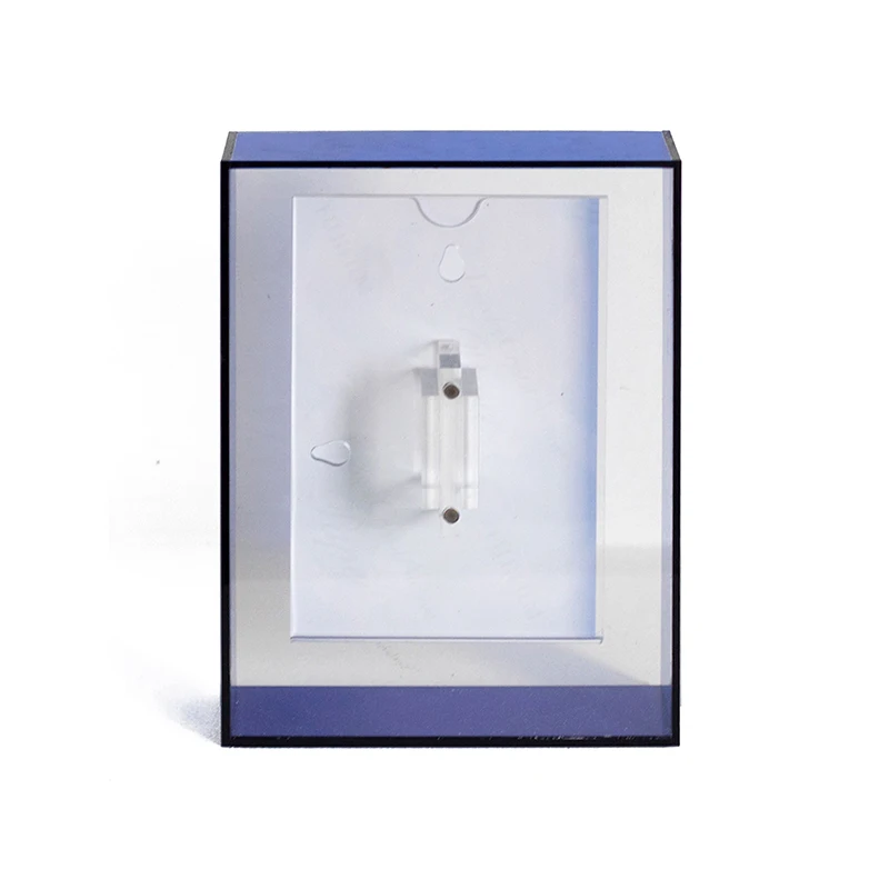 Custom Multiple Size Clear Acrylic Magnetic Floating Photo Frame Neon Acrylic Frame