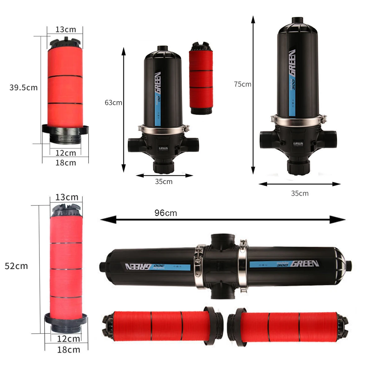 Disc Filter H Type Heavy Duty Robust Body for Agricultural Irrigation System High Quality Filtration Supply