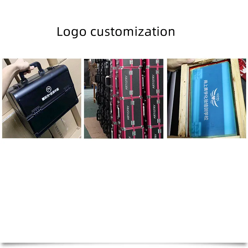 branded makeup cosmetic kit complet bag make up artist box for professionals full box set