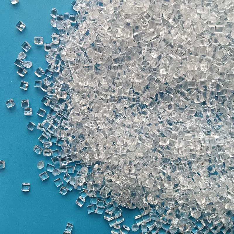 GRS certified chemical recycling regenerated matting PET bottle grade chip spinning grade used for textile fiber PET resin