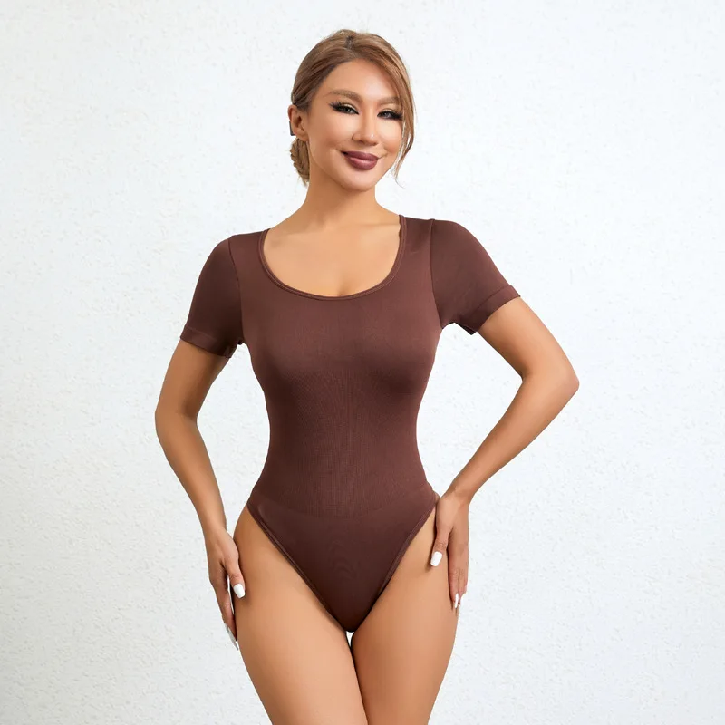 Hot Selling Seamless Black Sleeveless Sculpting Slimming Body Shaper Shapewear Bodysuit For Women