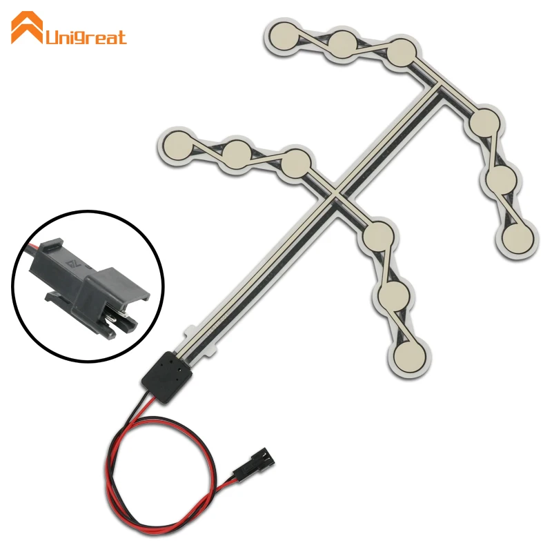 Custom ultra-thin soft membrane pressure measurement film pressure pad sensor