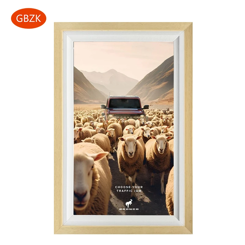 Оптовая Продажа с фабрики 21,5 Дюймов NFT умный рекламный экран квадратный цифровой арт ЖК-фоторамка дисплей Видео художественные выставки