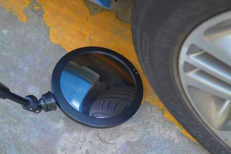 New 20cm underbody inspection mirror V16 360 rotating roof inspection mirror acrylic convex mirror