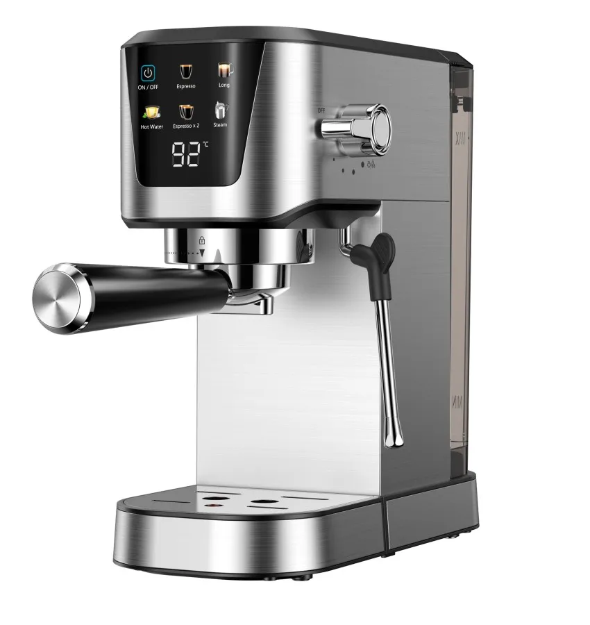 Wholesale Customized Espresso Coffee Maker Touch Screen Panel Stainless Steel Semi-Automatic Coffee Machine