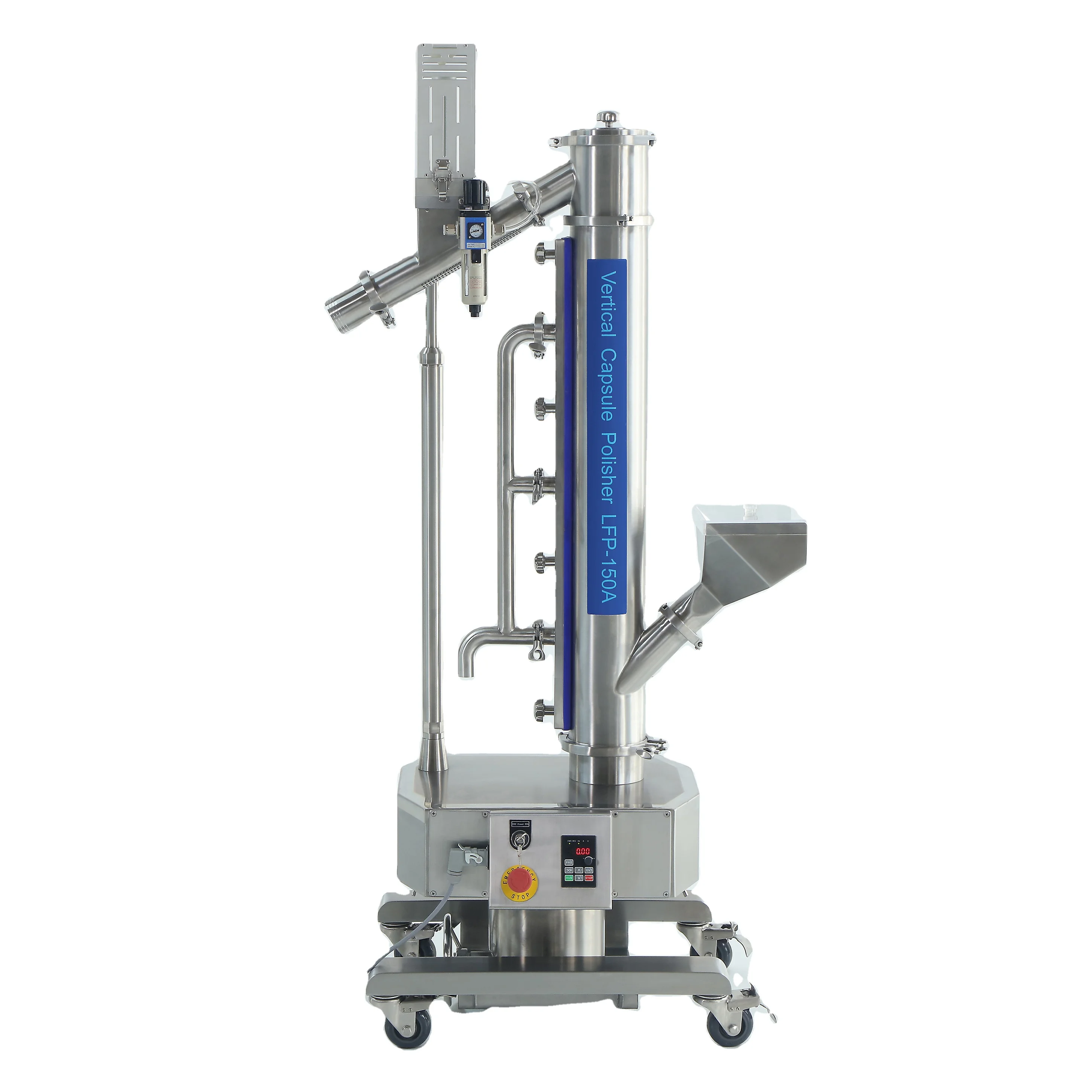 Vertical Capsule Polishing Machine Capsule Polisher And Sorter Capsule Sorting Machine LFP150