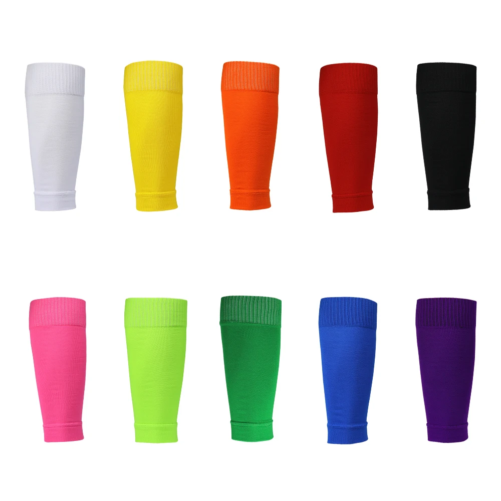 Sport ware calf compression socks sleeve Leg sleeves socks for youth men Team Sleeve Soccer Stocking footless socks