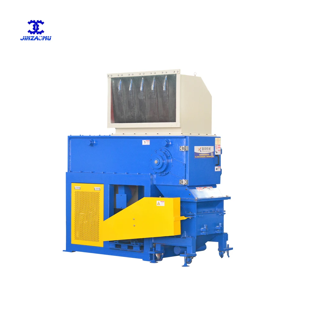 Short Delivery Time Recycling Plastic PVC Shredder Machine Plastic Film Shredder