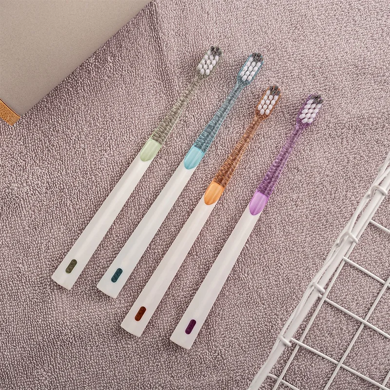 Hot selling New Packing Eco-friendly PETG Material Adults Toothbrush