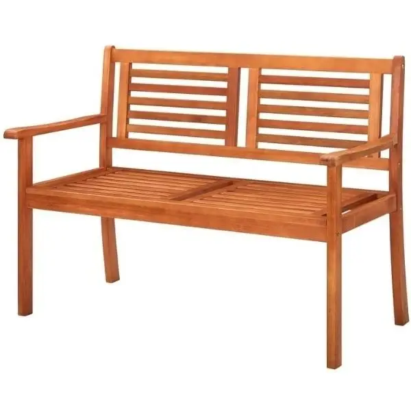 Garden Furniture Rustic Outdoor Commercial Wood Hardwood Park Garden Bench