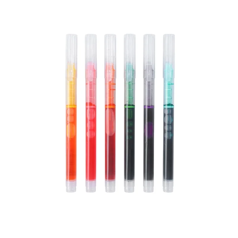 BEIFA RX300 0.5mm needle tip plug in type High Capacity Quick Dry Ink Pens for Smooth Writing Extra Fine Point Free Ink Pen