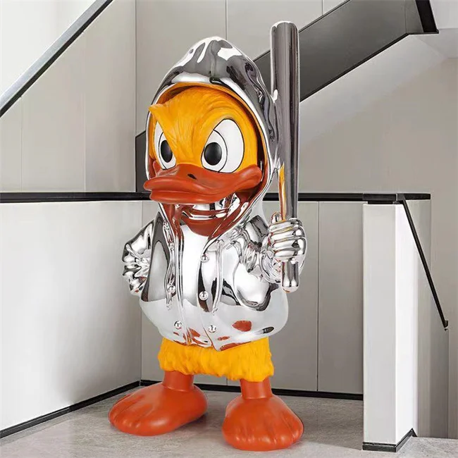 JYLIGHTING creative abstract animal duck designer modern led led floor lamp modern floor lamp indoor