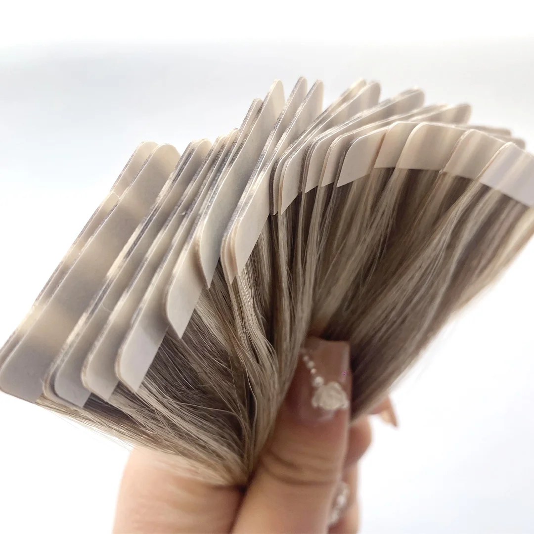 2024 New Double Drawn Injection Seamless Invisible Tape In Cuticle Remy Human Hair Extensions
