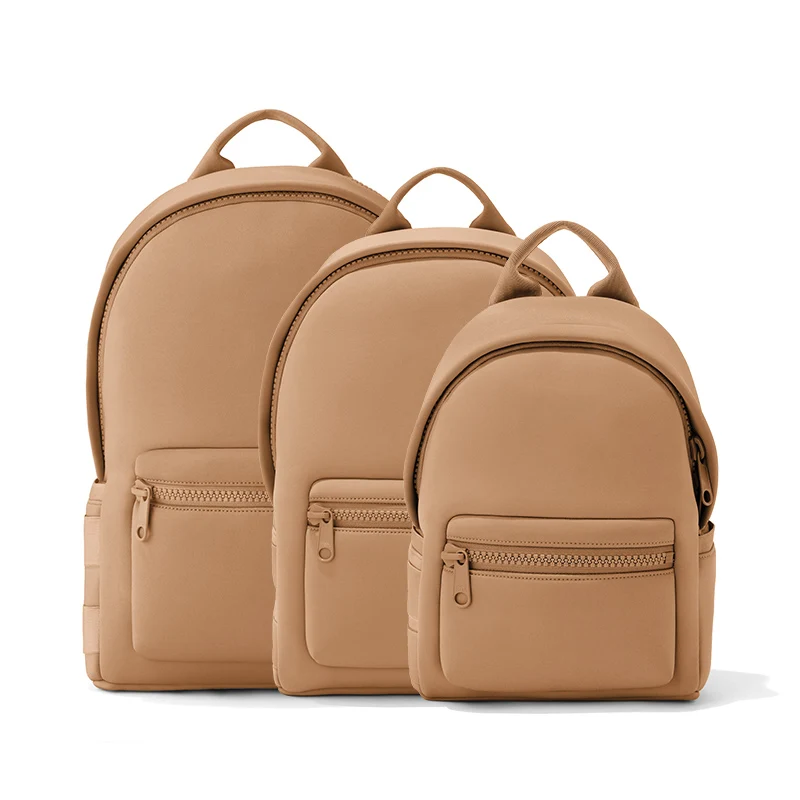 Multiple size Selection women Laptop back bag Custom logo Oem Waterproof Neoprene Backpack