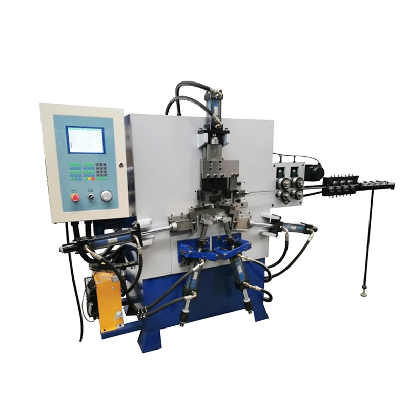 Automatic strapping seal buckle machine / metal wire buckle making machine