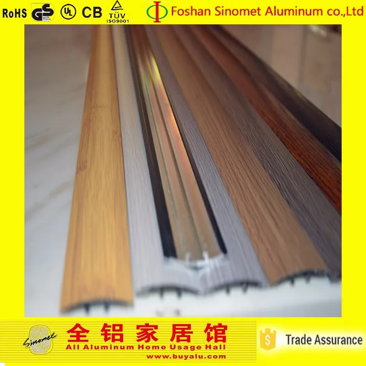 
OEM ceramic decorative aluminium tile trim outside corners trim 