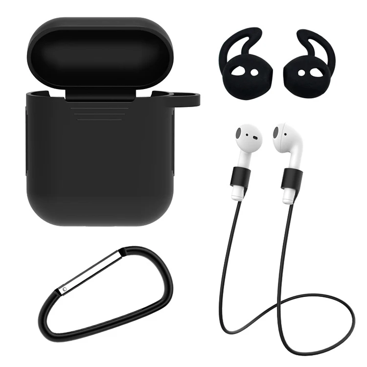 
2021 custom headphone accessories designer silicone keychain case for airpods case 