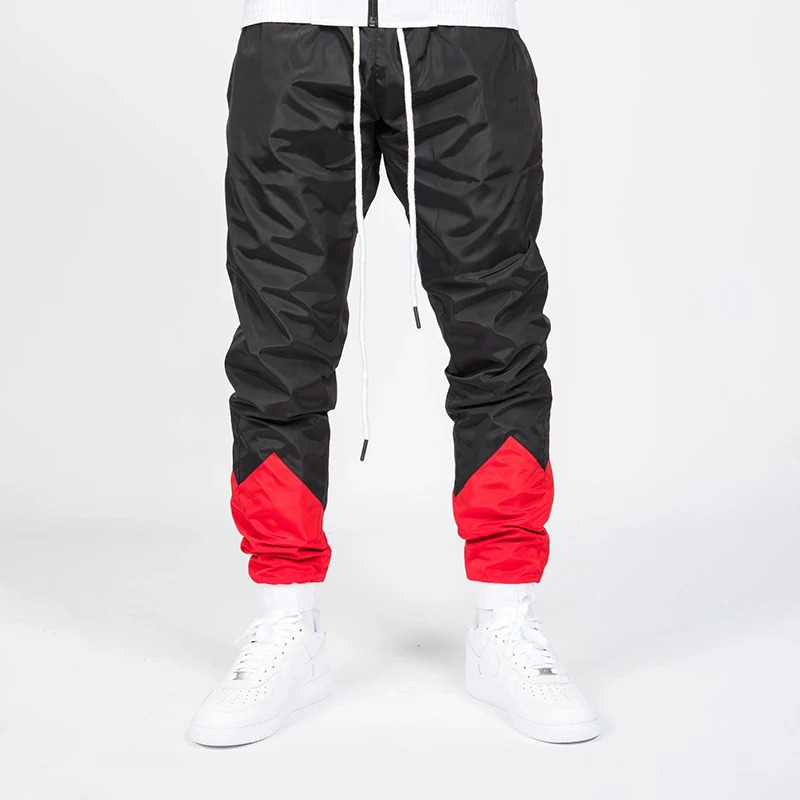 XJYD New Arrival Men Clothing Wind Pants Colorful Nylon Windbreaker Track Pants Men