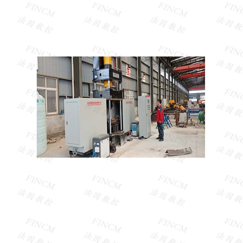 GHQ250~700  FINCM    CNC Press Brake Angle Steel   Iron Profile Curving  Bending Machine For Power Transmission Line Towers