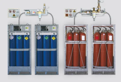 Gas Cylinders Oxygene Argon Hydrogen Xenon Bonbonne Chlorine Nitrogen Gnv Fire Extinguisher Roof 67.5L Steel Seamless Steel 67.5