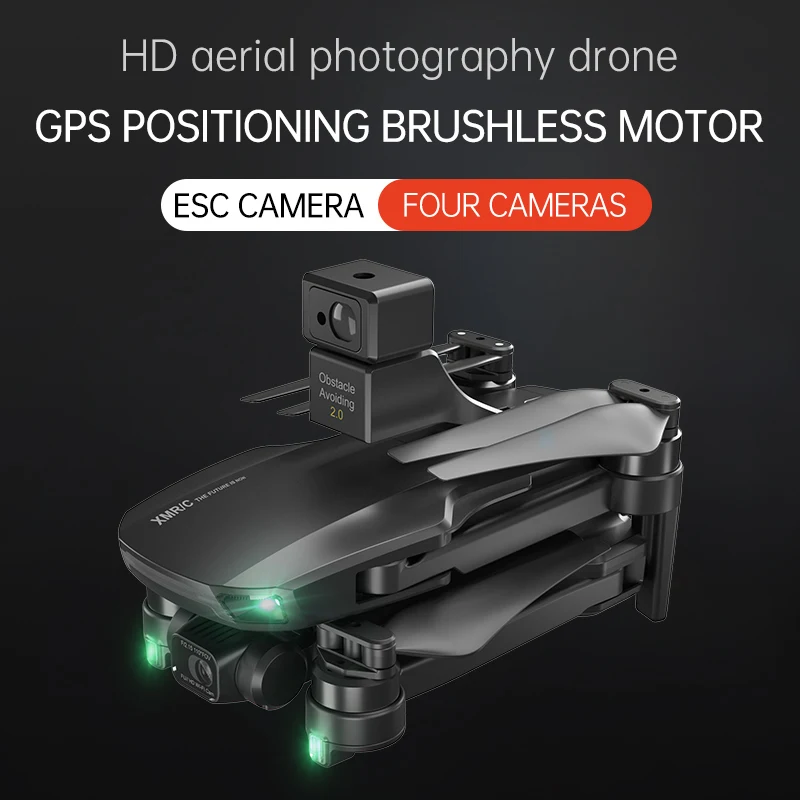  ПОСК 2021 от препятствий Drone 3-осевой 6K Экшн-камера 5G Wi-Fi GPS Bluetooth FPV RC Дрон с бесщеточным двигателем 1 2 км Quadcopter SG906 Max